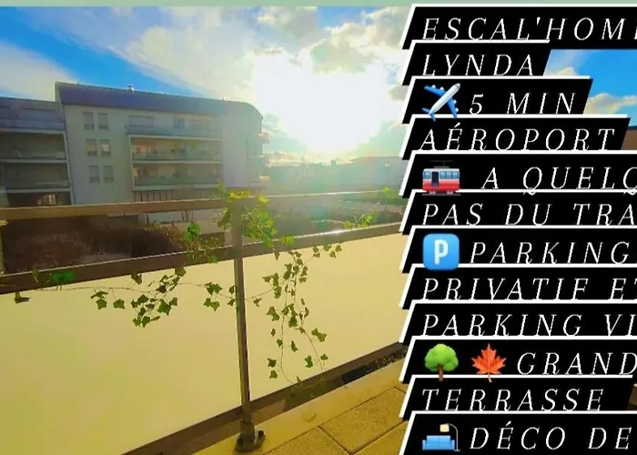 Escal'home , Design Au Pied De L'aeroport,parkings Blagnac